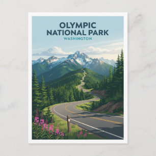 Carte Postale Parc national Olympique Port Angeles Washington
