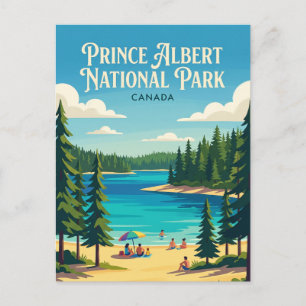 Carte Postale Parc national Prince-Albert Canada