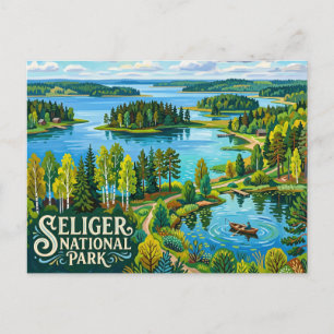 Carte Postale Parc national Seliger Russie