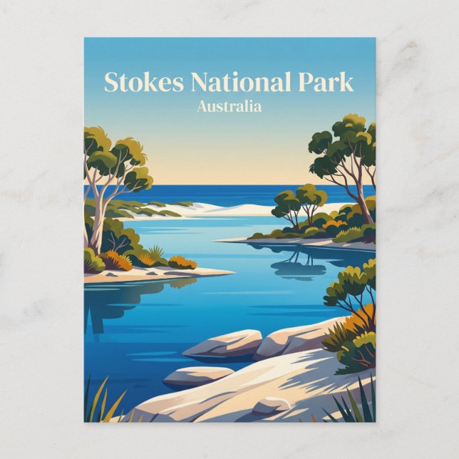 Carte Postale Parc national Stokes Australie (Devant)