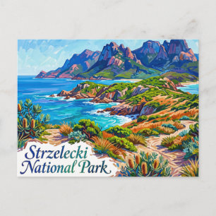 Carte Postale Parc national Strzelecki Australie