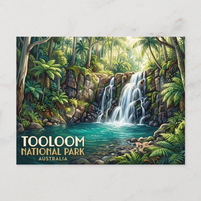 Carte Postale Parc national Tooloom Australie (Devant)