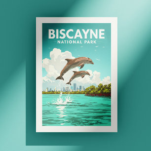 Carte Postale Parc national vintage de Biscayne