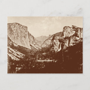 Carte Postale Parc national vintage de Yosemite