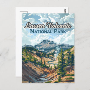 Carte Postale Parc national volcanique de Lassen California Volc