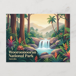 Carte Postale Parc national Wooroonooran, Queensland, Australie