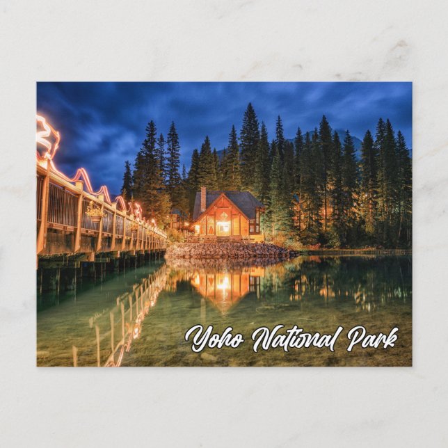 Carte Postale Parc national Yoho, Colombie-Britannique, Canada (Devant)