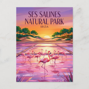 Carte Postale Parc naturel de Ses Salines Espagne