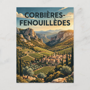 Carte Postale Parc naturel régional Corbières-Fenouillèdes