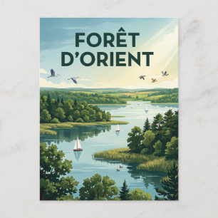 Carte Postale Parc naturel régional de la Forêt d'Orient France