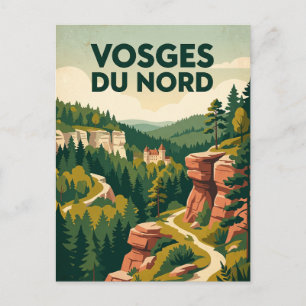 Carte Postale Parc naturel régional des Vosges du Nord France