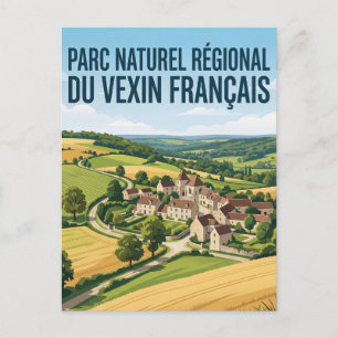 Carte Postale Parc naturel régional du Vexin Français France