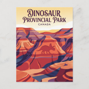 Carte Postale Parc provincial des dinosaures Canada