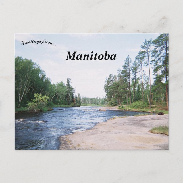 Carte Postale Parc provincial Whiteshell Manitoba Canada (Devant)