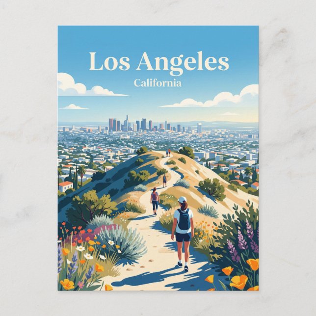 Carte Postale Parc Runyon Canyon Californie (Devant)