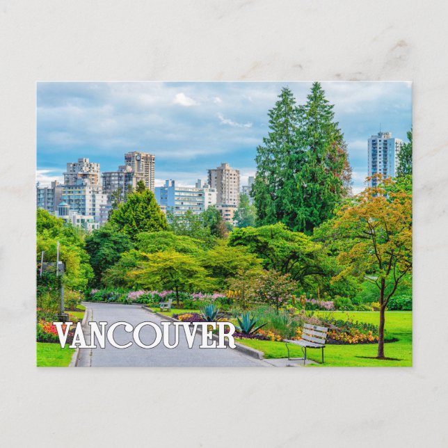 Carte Postale Parc Stanley, Vancouver, Canada (Devant)