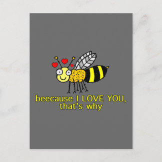 Carte Postale Parce que je t'aime