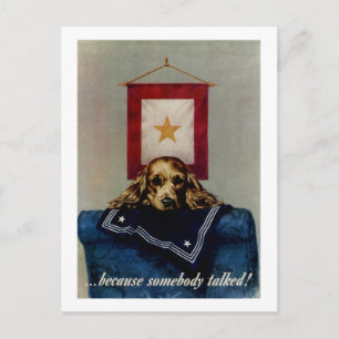 Carte Postale Parce Que Quelqu'Un A Parlé