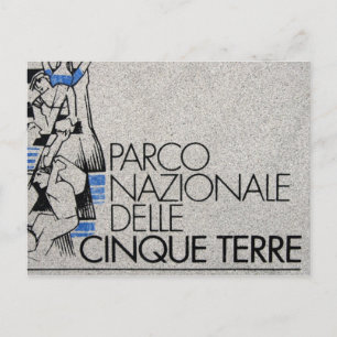 Carte Postale parco cinque terre