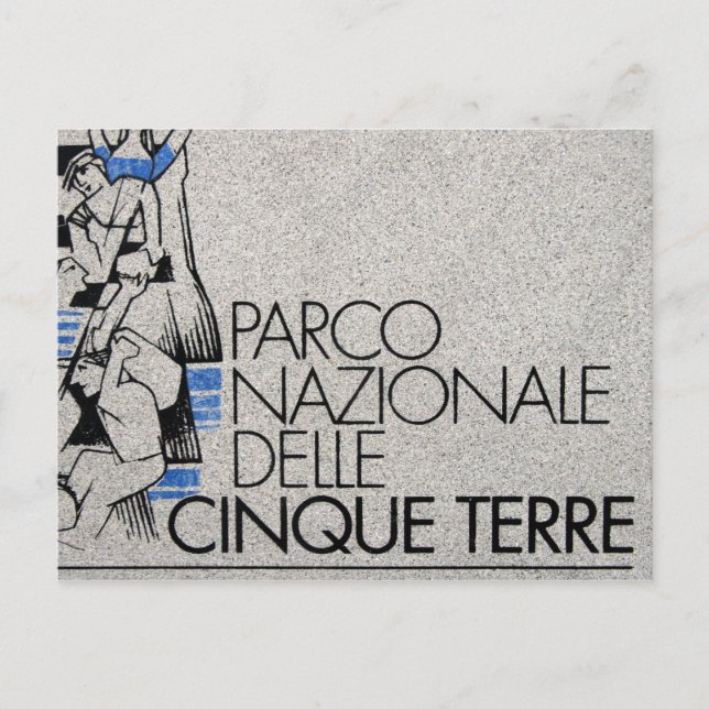 Carte Postale parco cinque terre (Devant)