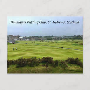 Carte Postale Parcours de Putting Himalayas, St Andrews Golf Clu