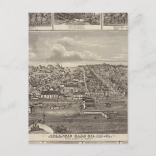 Carte Postale Parcs et livres de l'Atlantique, de l'Iowa