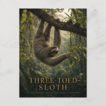 Paresseux à trois doigts de la forêt tropicale ANI