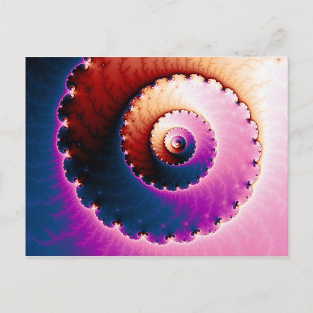 Carte Postale Parfait - Art Fractal (Devant)