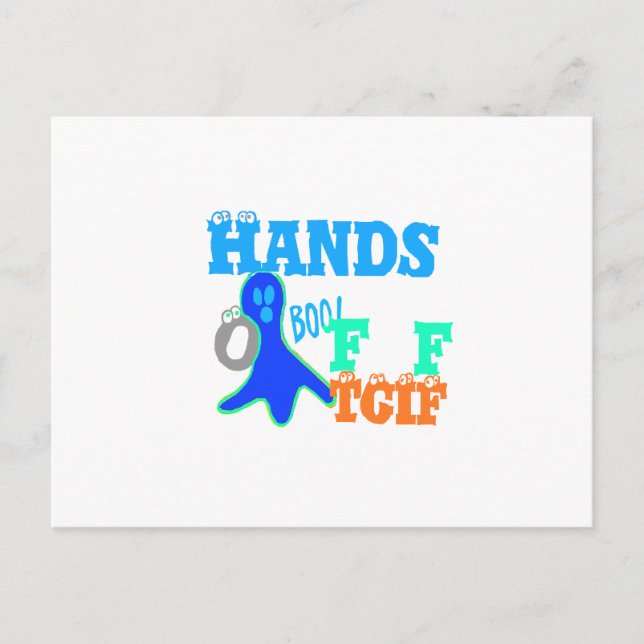 Carte Postale Parfait Boo ! TGIF Merci Dieu Son Vendredi Hakuna  (Devant)