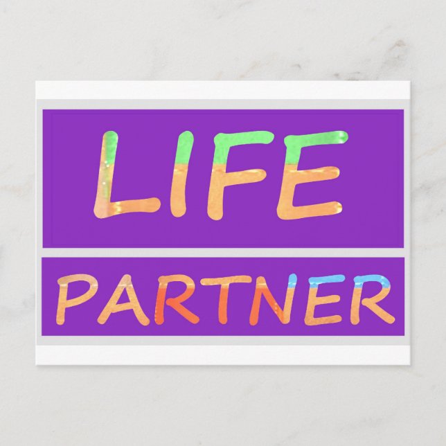 Carte Postale Parfait : Partenaires LIFE (Devant)