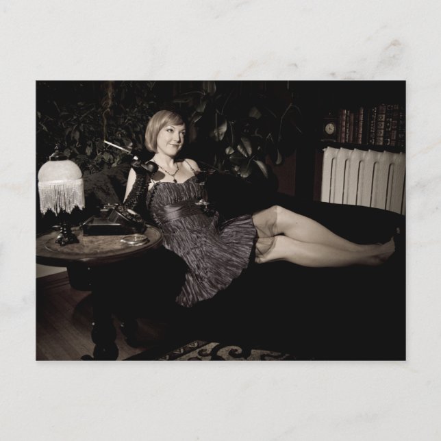 Carte Postale Parfois vous juste devez les laisser parler (Devant)