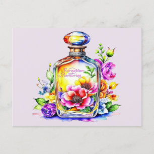 Carte Postale Parfum Mémoires oubliées