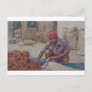 Carte Postale Parfums de l'entrepôt d'épices