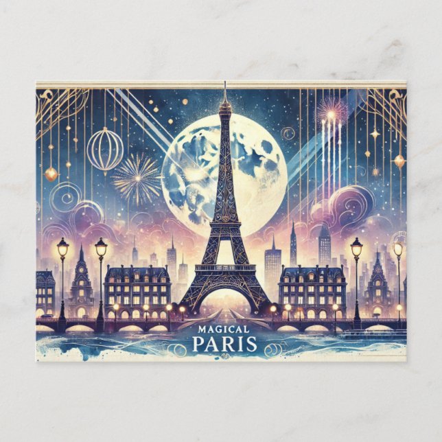 Carte Postale Pari magique (Devant)