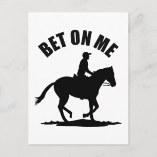 Carte Postale Pari Sur Moi - Course À Cheval