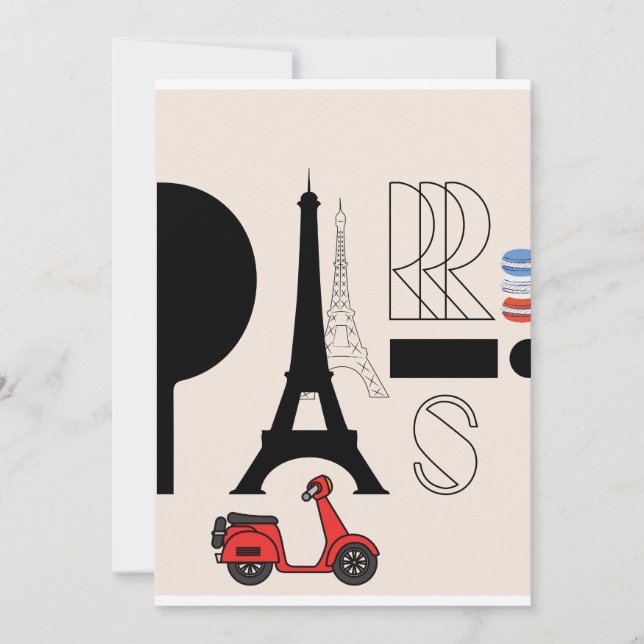 CARTE POSTALE PARIS (Devant)