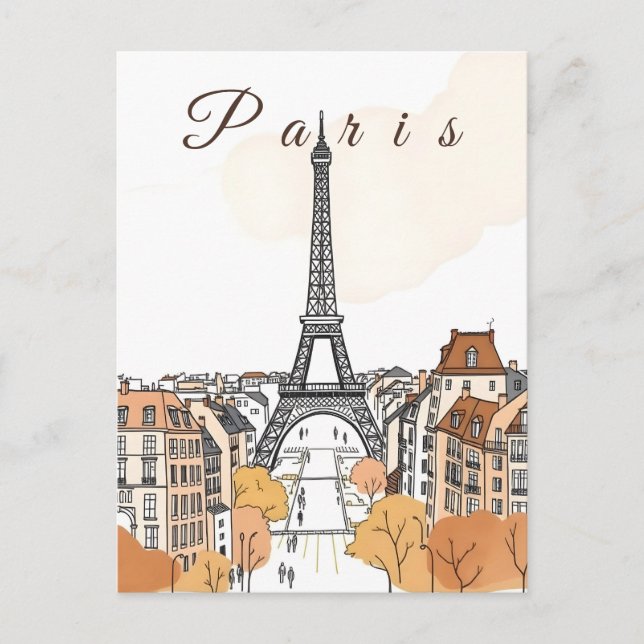 Carte Postale Paris (Devant)