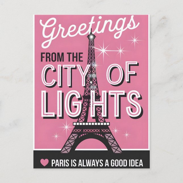 Carte Postale Paris (Devant)