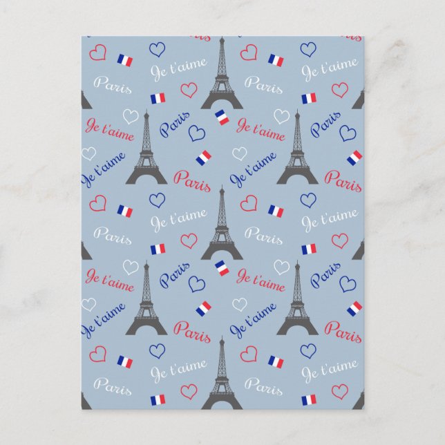 Carte Postale Paris (Devant)