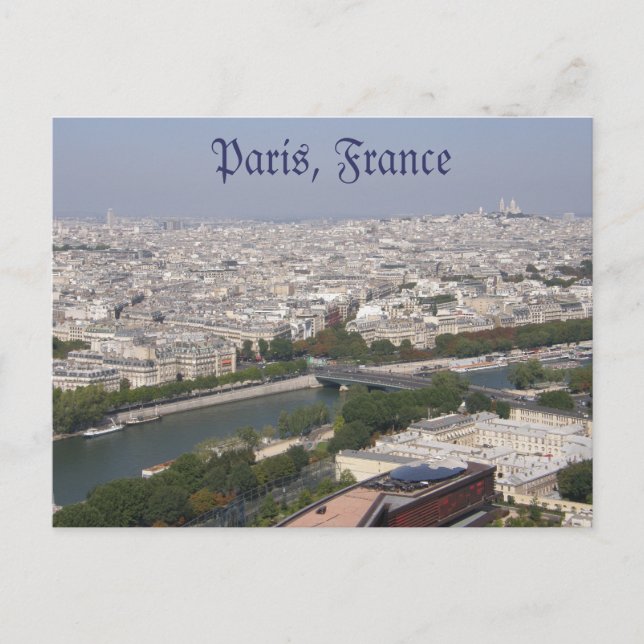 Carte postale Paris (Devant)