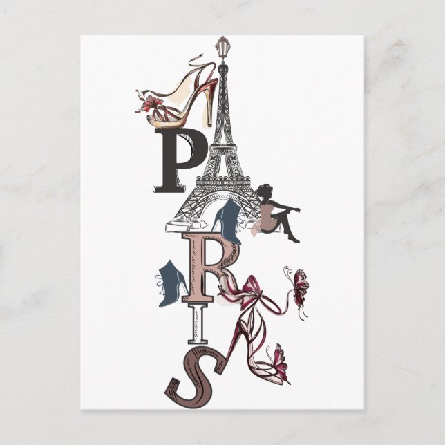 CARTE POSTALE PARIS (Devant)