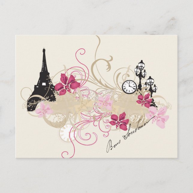 Carte postale Paris (Devant)