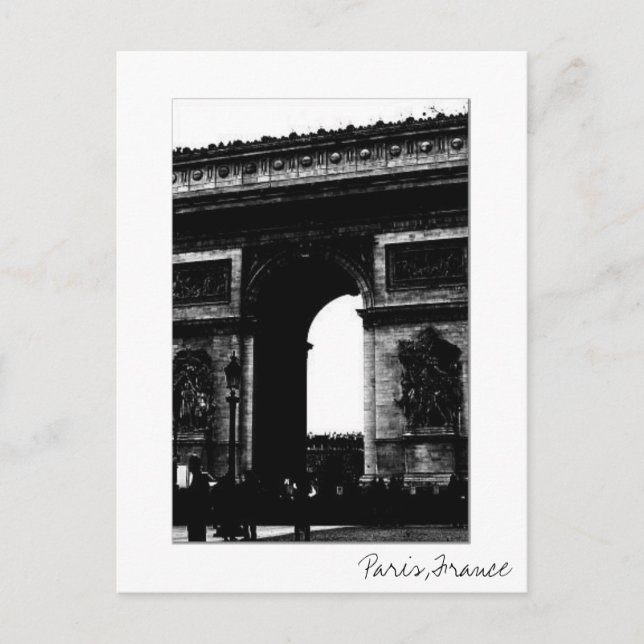 Carte postale Paris (Devant)