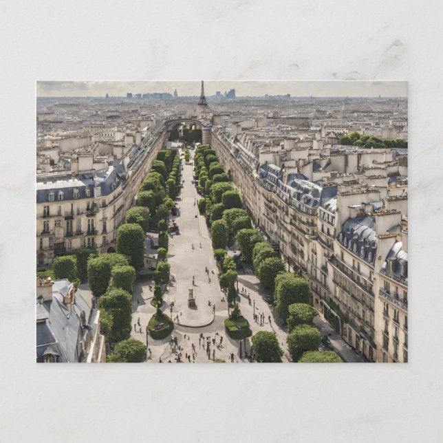 Carte postale Paris (Devant)