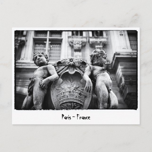 Carte Postale Paris - Art Bohème, Statues, France (Devant)