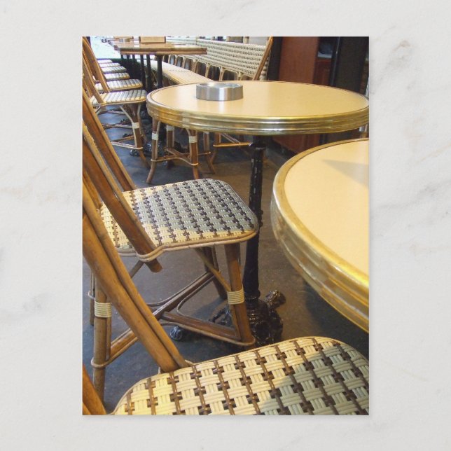 Carte Postale Paris Bistro (Devant)