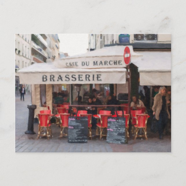 Carte postale Paris Café - Paris, France (Devant)