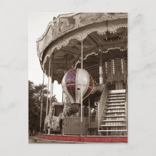 Carte Postale Paris Carousel