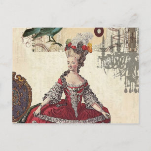 Carte Postale Paris Chandelier reine Marie Antoinette
