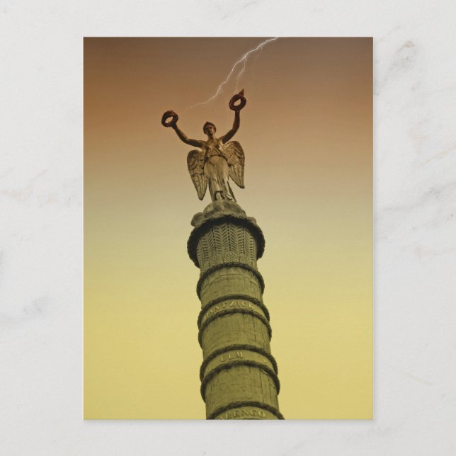 Carte Postale Paris - Colonne Victoire Châtelet (Devant)